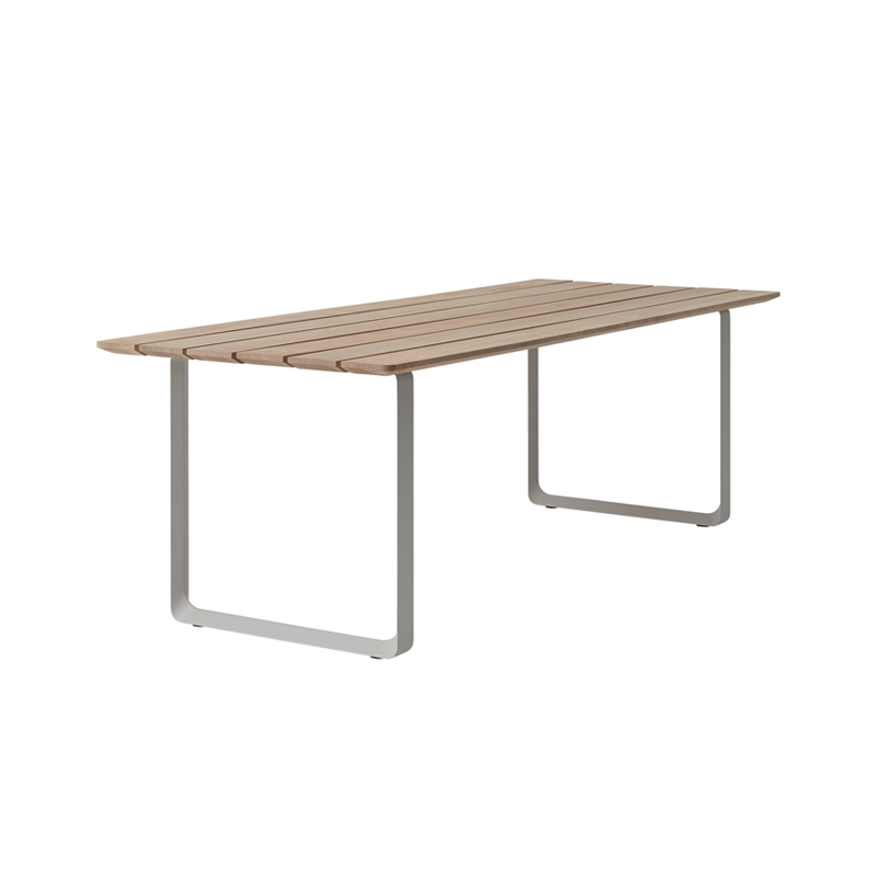 Table 70/70 OUTDOOR Gris MUUTO