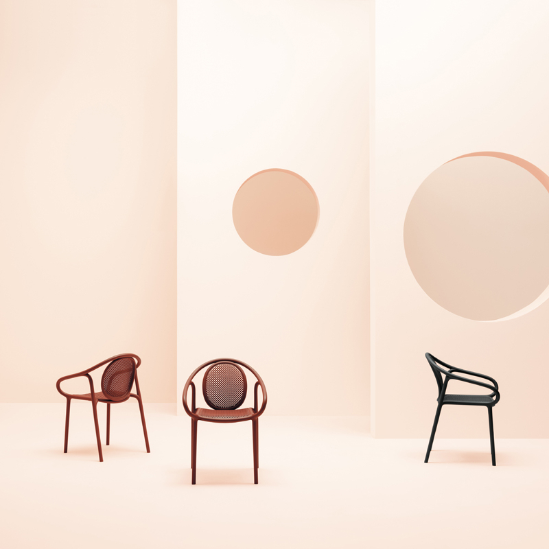 Chaise REMIND 3735 Sable PEDRALI
