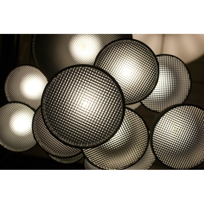 Suspension TORCH BUNCH S5 Gris / câble rouge  ESTABLISHED & SONS