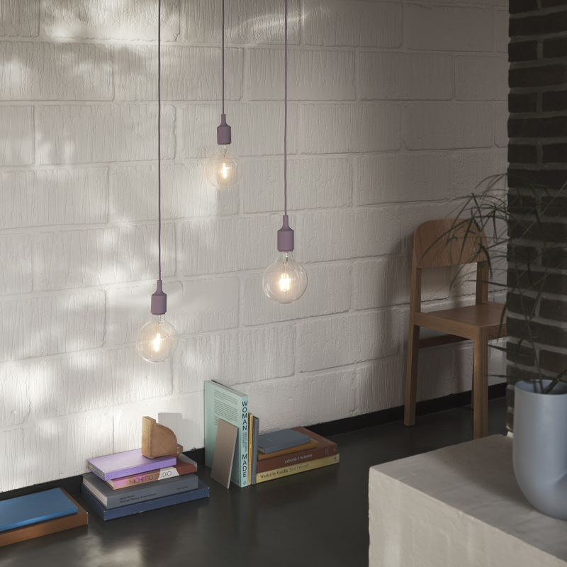 Suspension E27 SOCKET Orange clair MUUTO