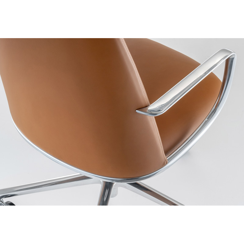 Fauteuil de bureau ELINOR EXECUTIVE Cognac PEDRALI