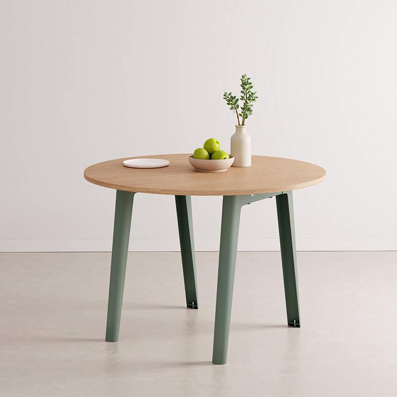 NEW MODERN Chêne Ø 110 Gris Eucalyptus