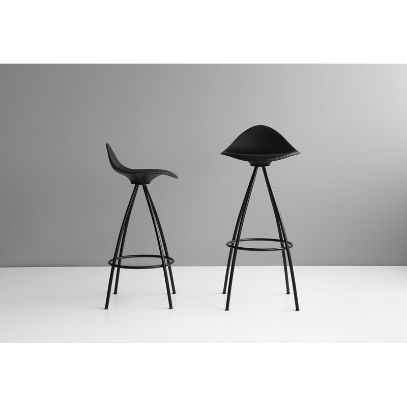 Tabouret haut ONDA Taupe/ chrome STUA