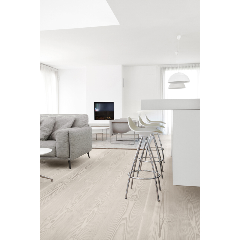 Tabouret haut ONDA Taupe/ chrome STUA