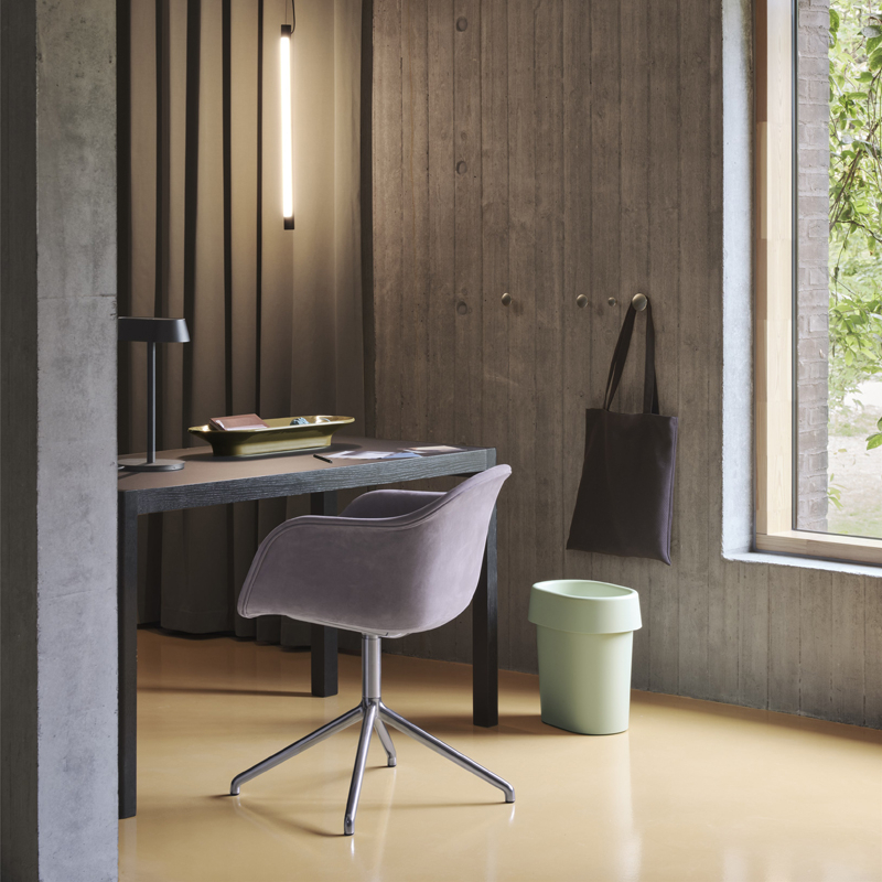 Accessoire de bureau Corbeille à papier REDUCE Anthracite MUUTO