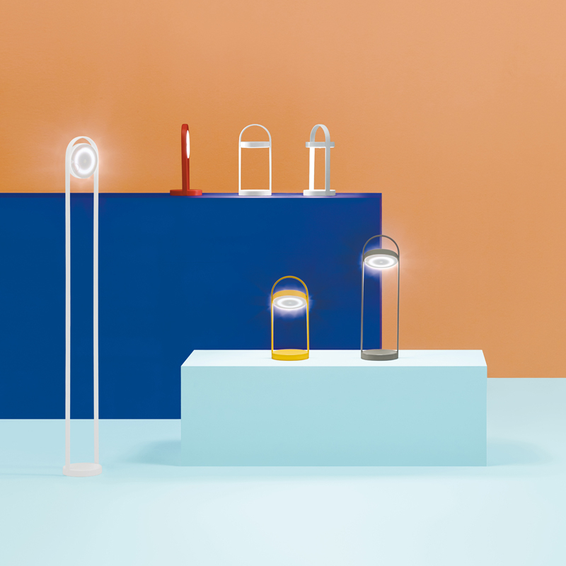 Lampe à poser GIRAVOLTA 1799/50 Gris PEDRALI