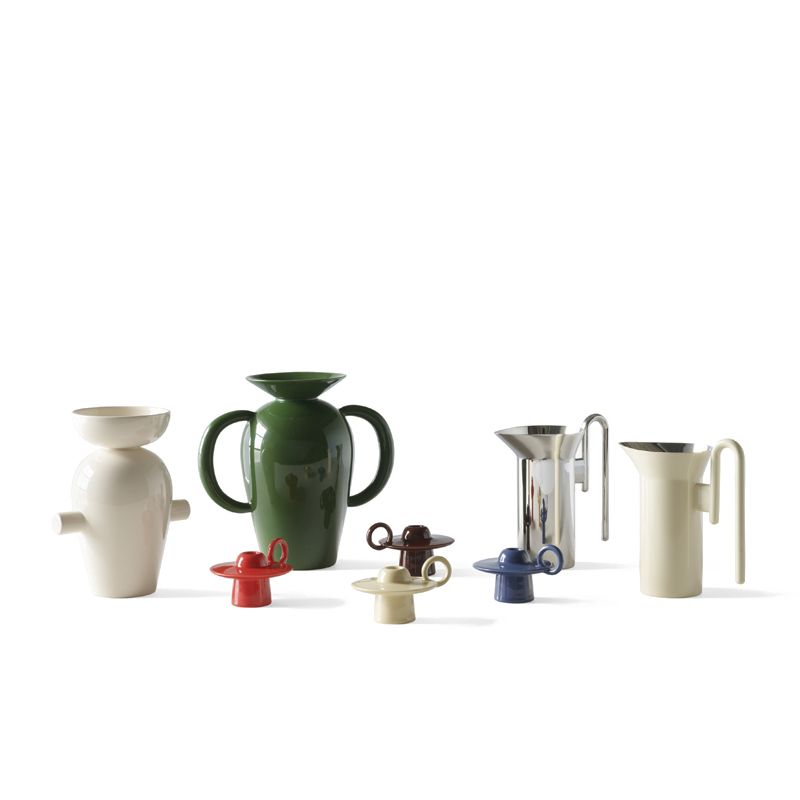 Carafe & verre Pichet MOMENTO JH38 Ivoire AND TRADITION