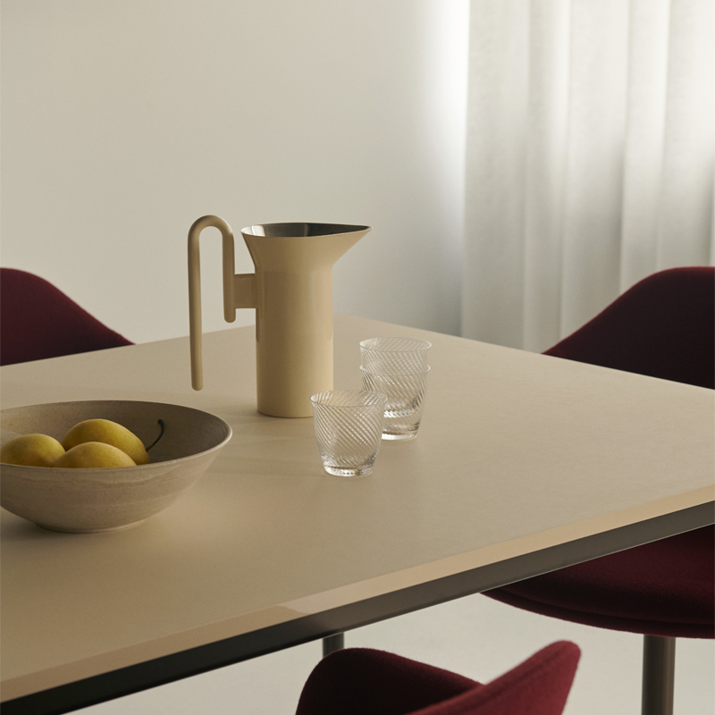 Carafe & verre Pichet MOMENTO JH38 Ivoire AND TRADITION