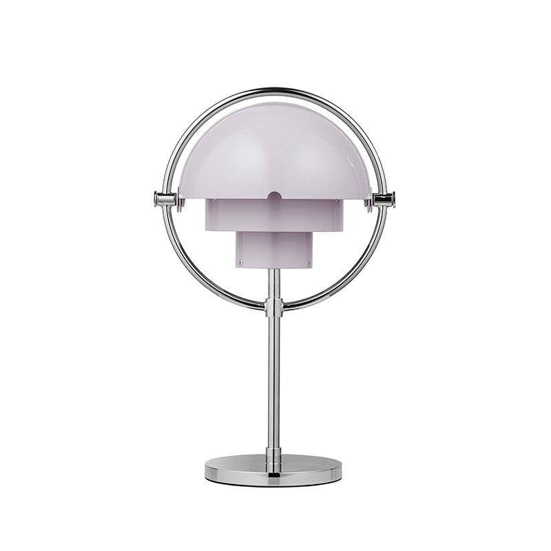 Lampe à poser MULTI-LITE Portable Chrome/ lilas GUBI