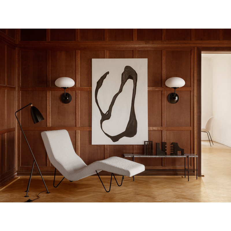 Applique STEMLITE Chrome noir GUBI