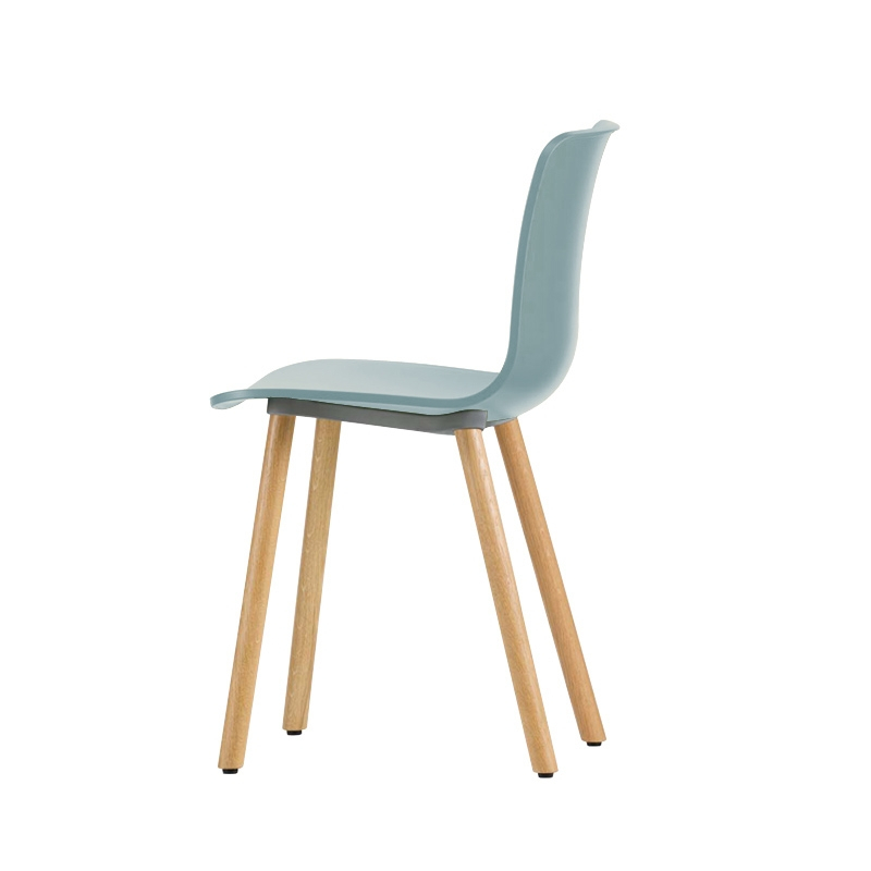 Chaise HAL RE WOOD Gris bleuté RE VITRA