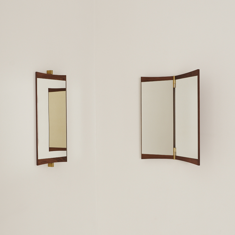 Miroir Miroir VANITY 1 Noyer GUBI
