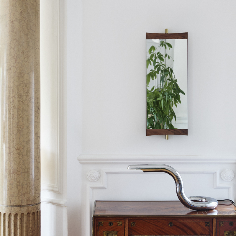 Miroir Miroir VANITY 1 Noyer GUBI