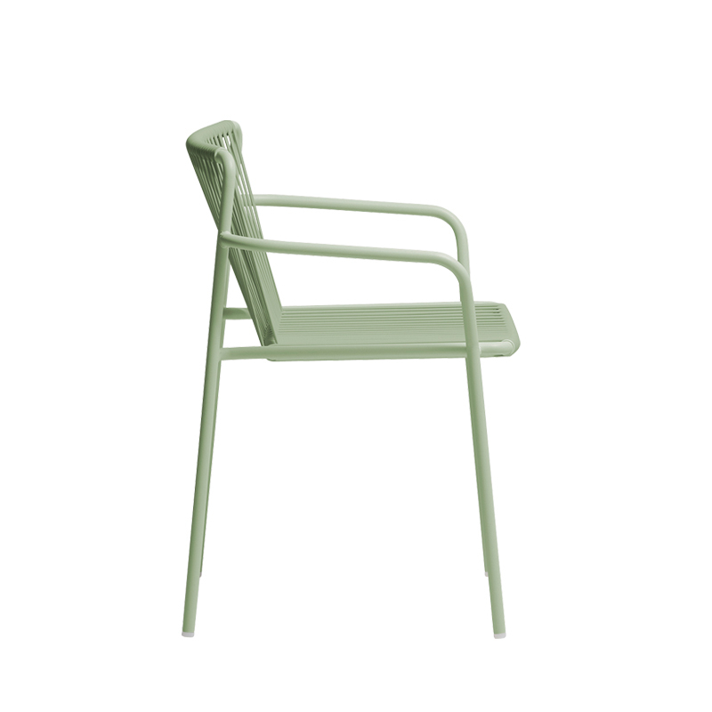 Chaise TRIBECA 3665 Vert sauge PEDRALI