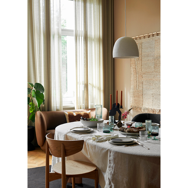 Chaise HERMAN WOOD Chêne FERM LIVING