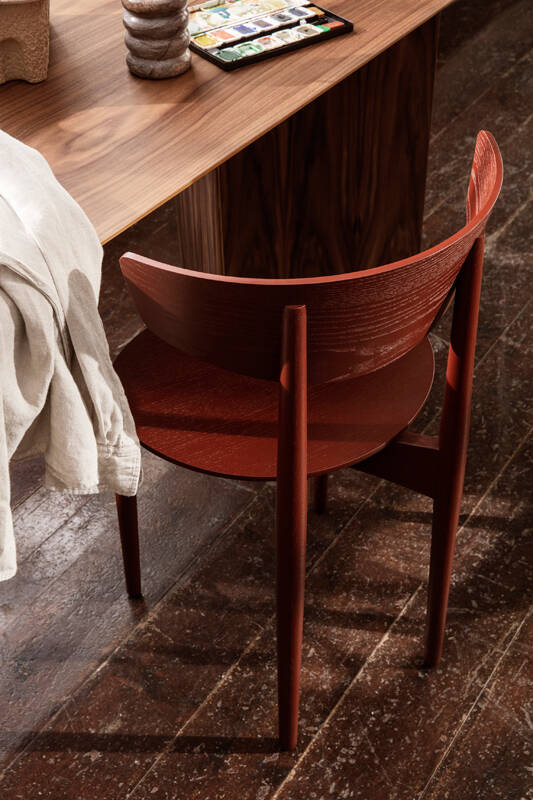 Chaise HERMAN WOOD Chêne FERM LIVING