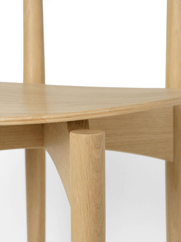 Chaise HERMAN WOOD Chêne FERM LIVING