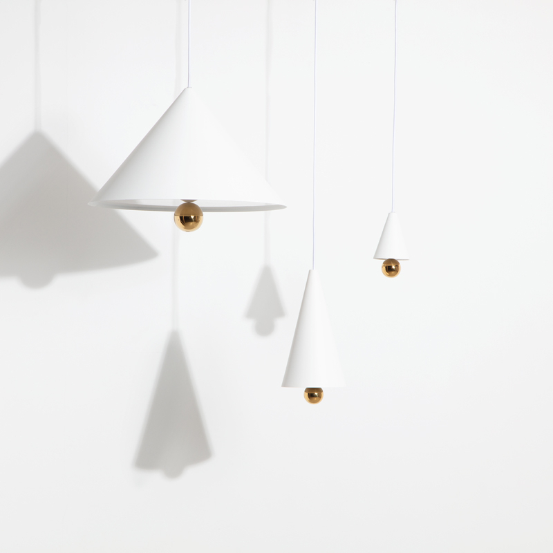 Suspension CHERRY S Blanc PETITE FRITURE