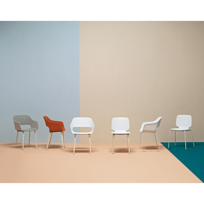 Chaise BABILA 2745 Noir PEDRALI