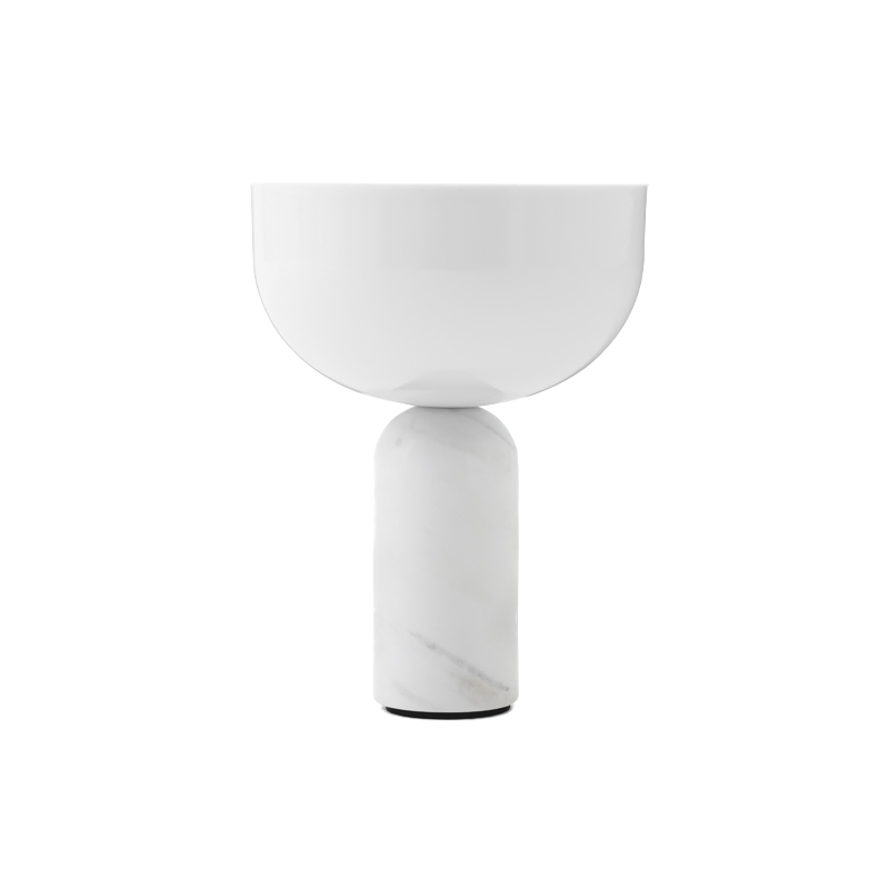 Lampe à poser KIZU PORTABLE Marbre blanc NEW WORKS