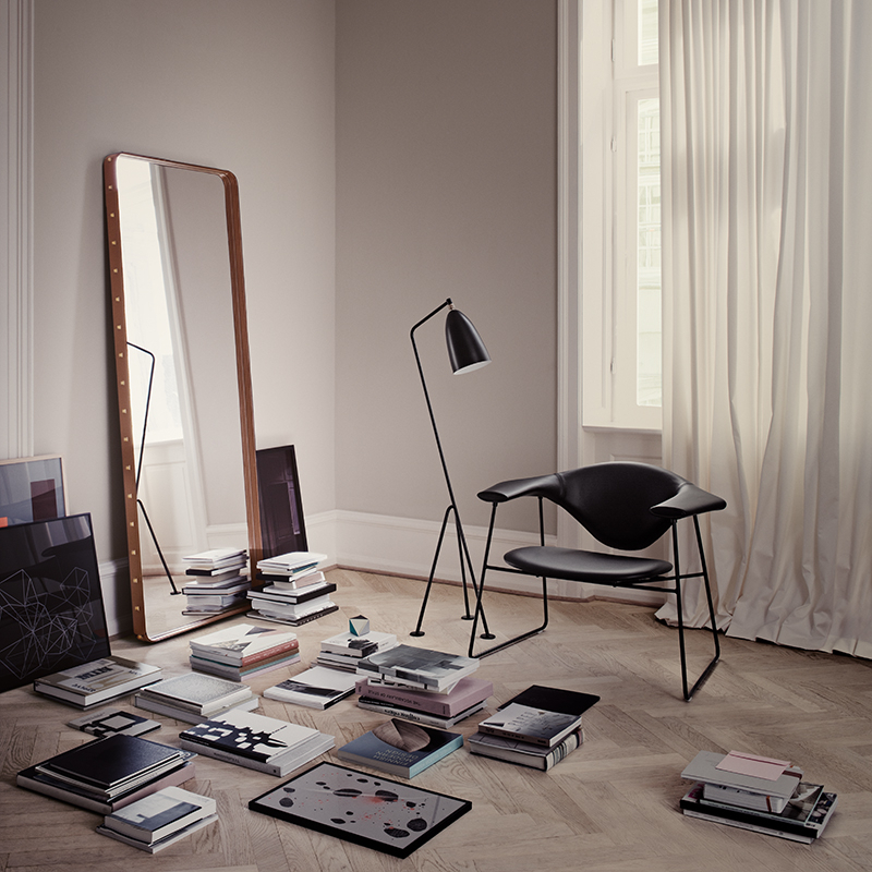 Miroir Miroir ADNET 70x180 Noir GUBI