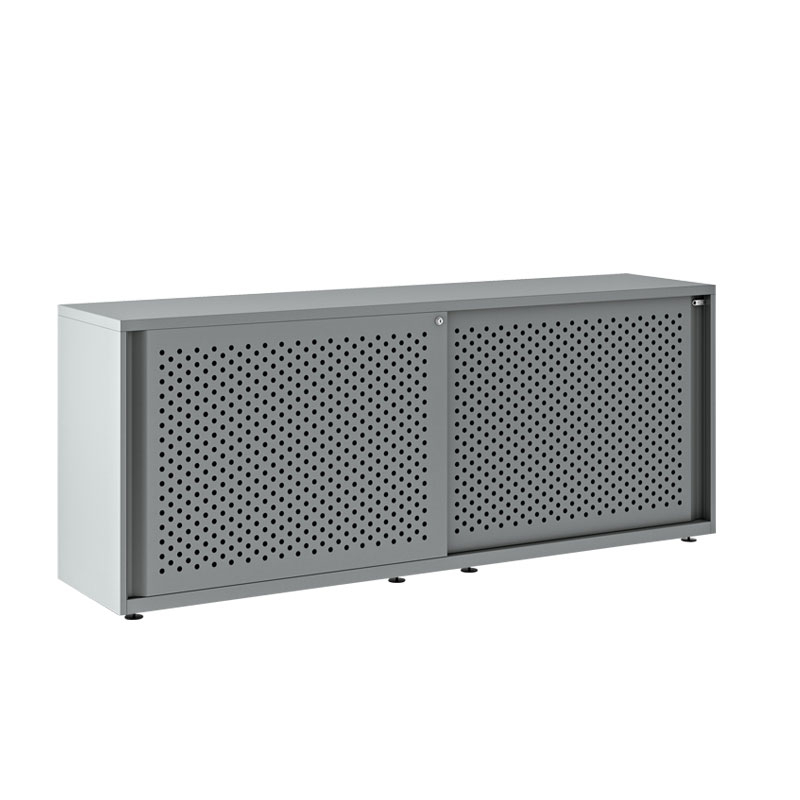 Meuble de rangement GLIDE L 200 Gris Silver BISLEY