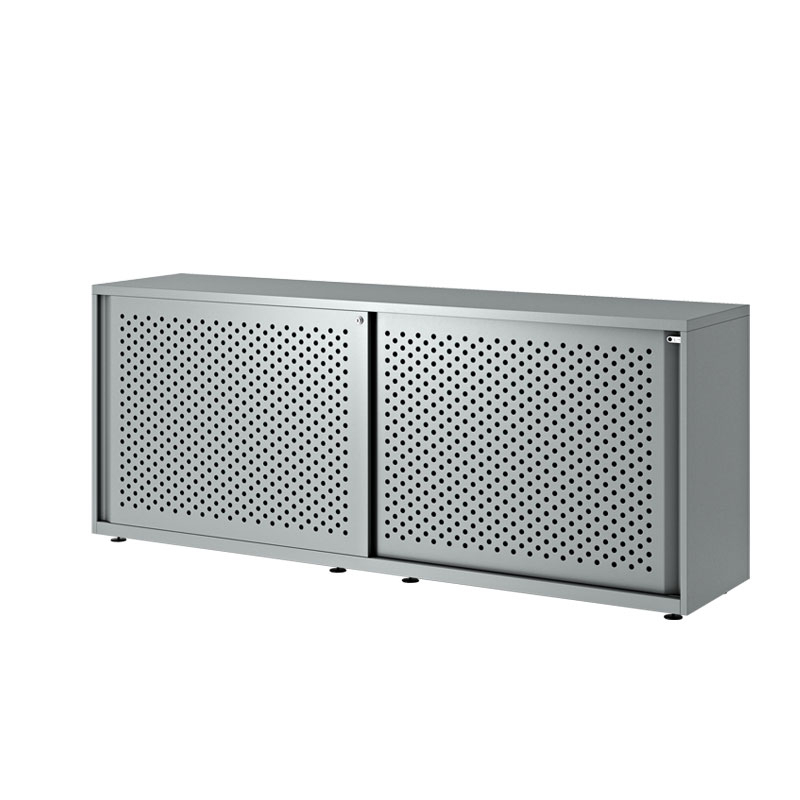 Meuble de rangement GLIDE L 200 Gris Silver BISLEY