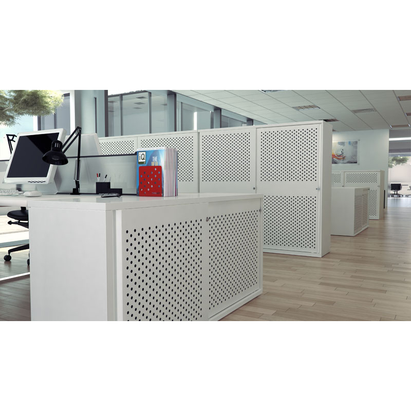 Meuble de rangement GLIDE L 200 Gris Silver BISLEY