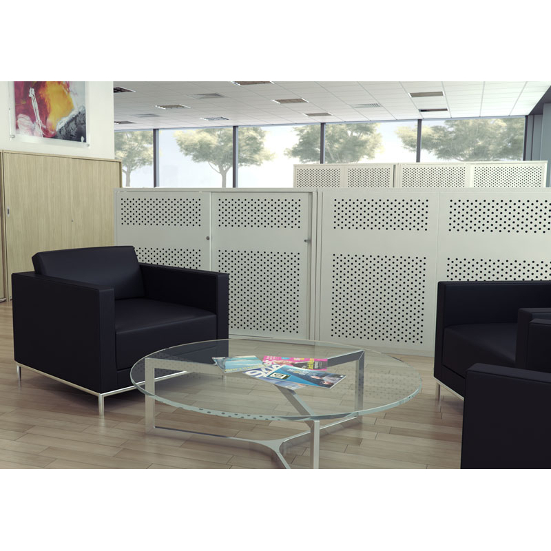 Meuble de rangement GLIDE L 200 Gris Silver BISLEY