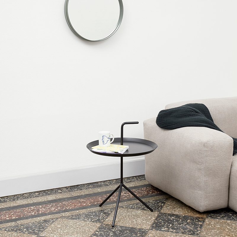 Table d'appoint guéridon DLM Noir HAY