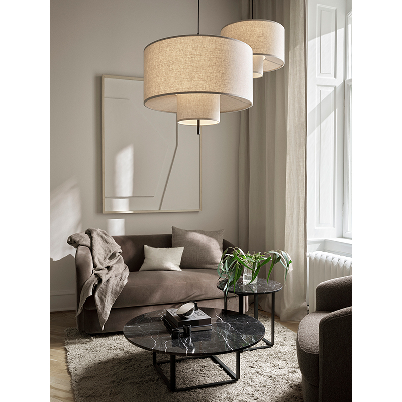 Suspension MARGIN Ø 90 Beige NEW WORKS