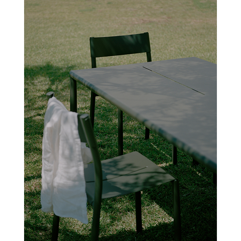 Chaise extérieur MAY Vert foncé NEW WORKS