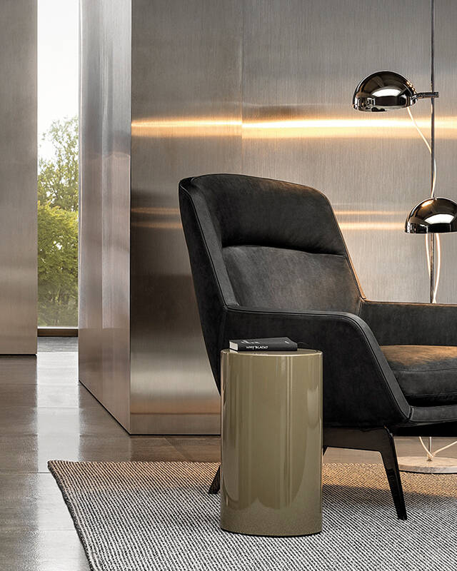 Table d'appoint guéridon PILOTIS MINOTTI
