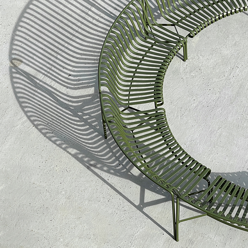 Banc extérieur Banc PALISSADE PARK IN/IN Olive HAY