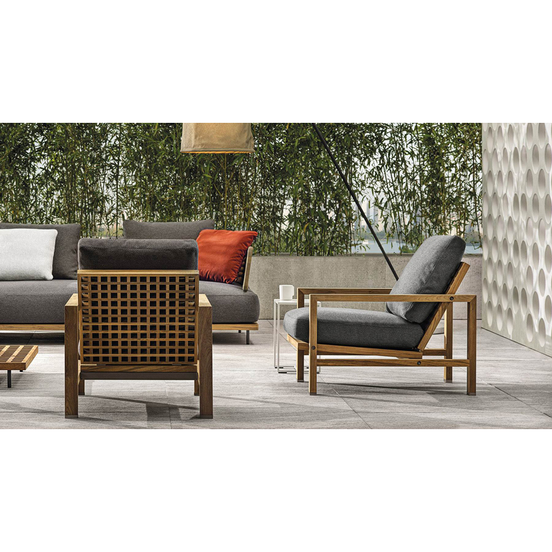 Chaise extérieur QUADRADO MINOTTI