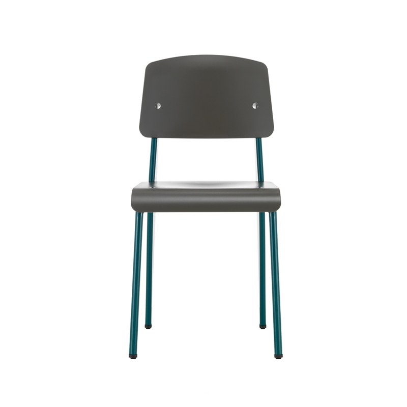 Chaise STANDARD SP Basalte/ Prouvé Bleu Dynastie VITRA