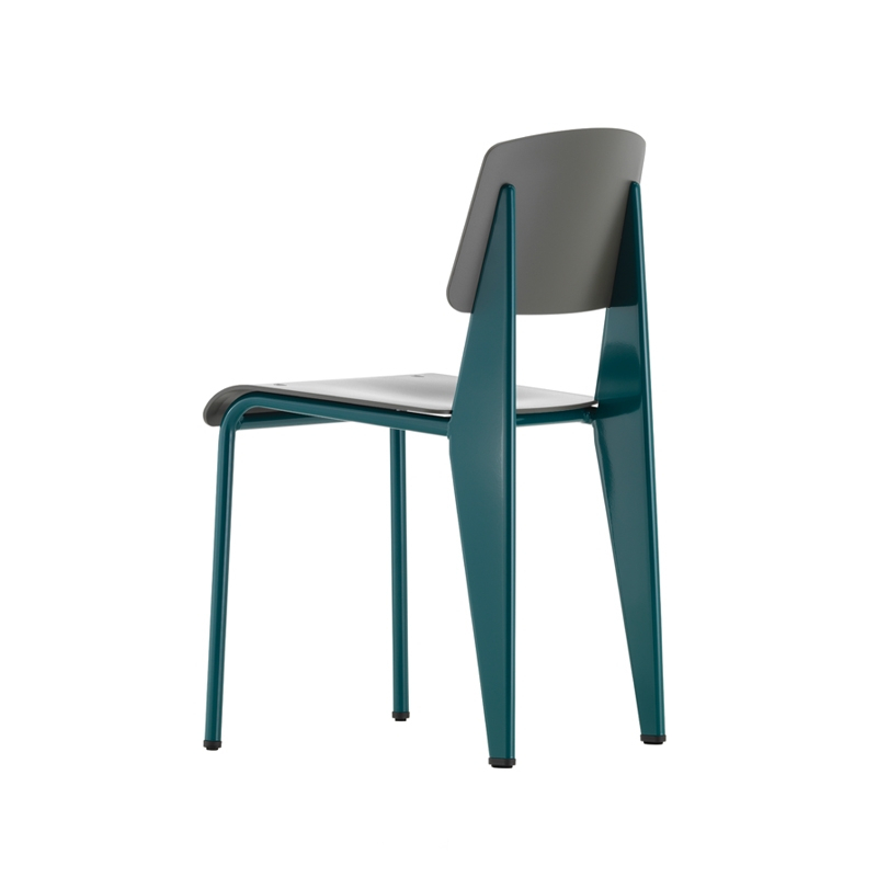Chaise STANDARD SP Basalte/ Prouvé Bleu Dynastie VITRA