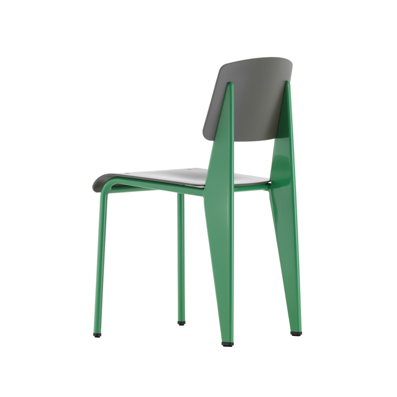Chaise STANDARD SP Basalte/ Prouvé Blé Vert VITRA