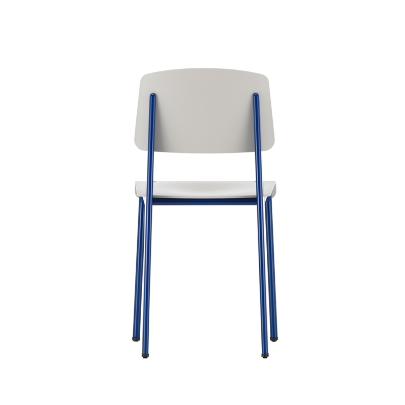 Chaise STANDARD SP Warmgrey/ Prouvé Bleu Marcoule VITRA