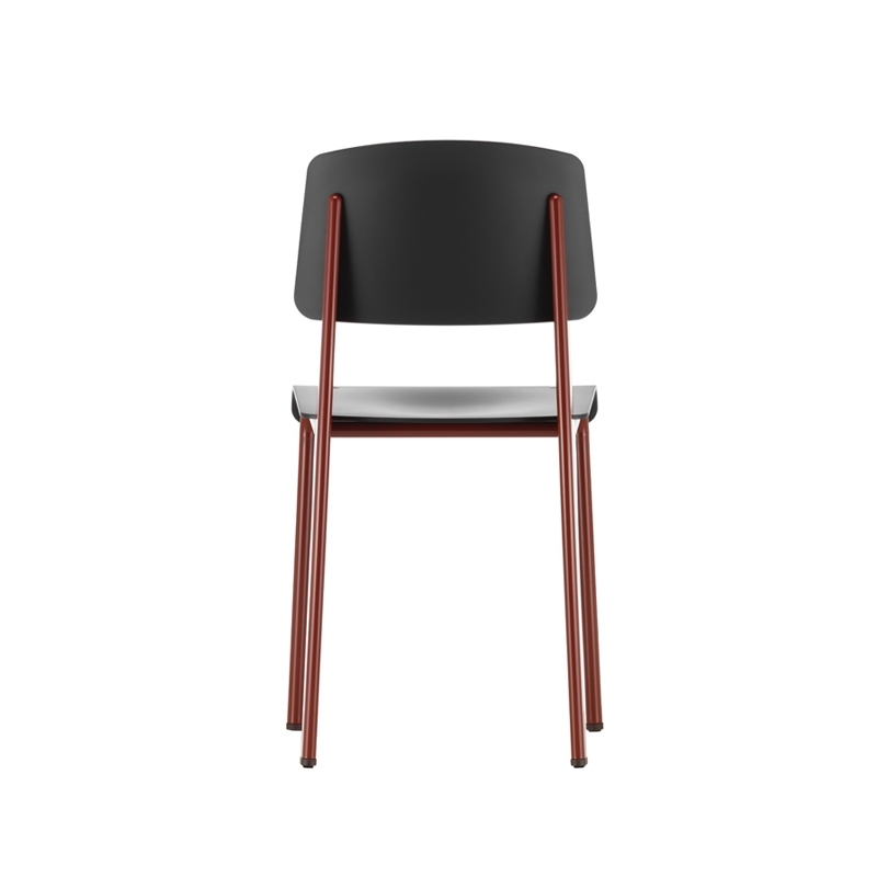 Chaise STANDARD SP Noir/ Rouge japonais VITRA