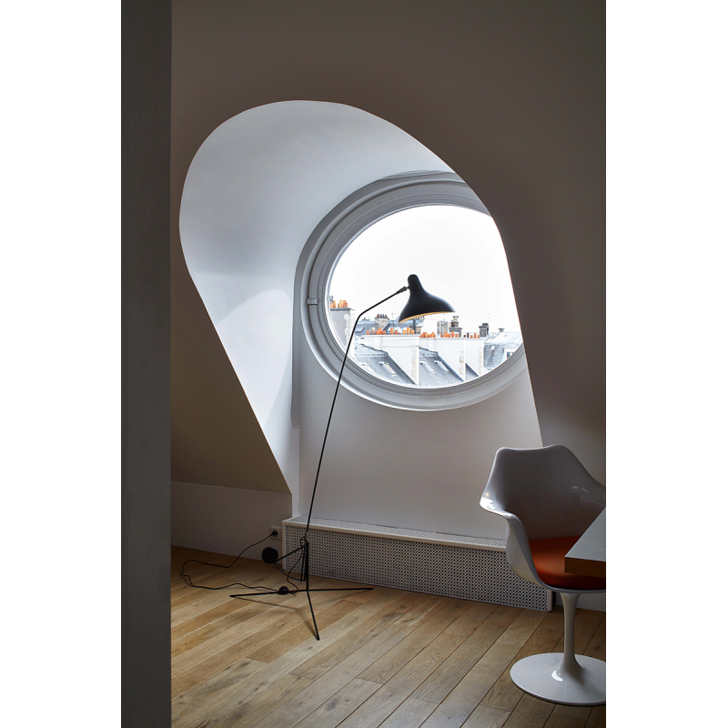 Lampadaire MANTIS BS1 Noir DCW EDITIONS