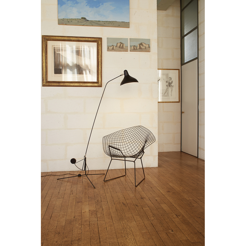 Lampadaire MANTIS BS1 Noir DCW EDITIONS
