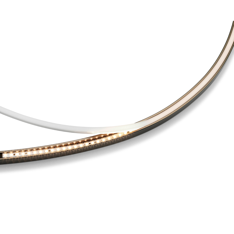 Miroir Miroir LA PLUS BELLE Bronze Poli FLOS