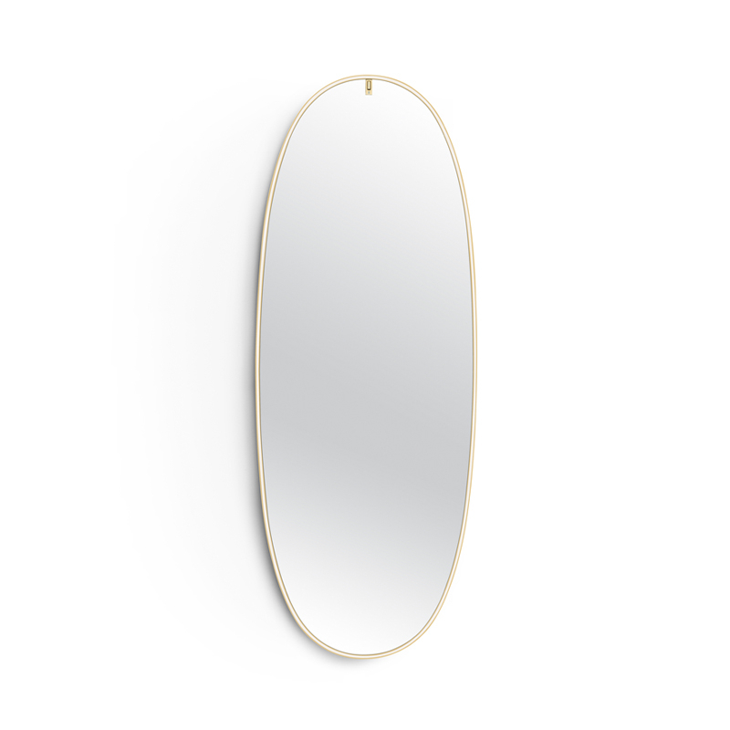 Miroir Miroir LA PLUS BELLE Or brossé  FLOS