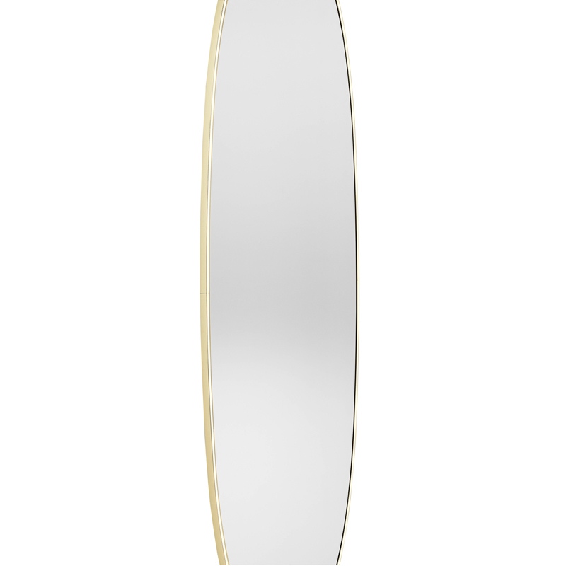 Miroir Miroir LA PLUS BELLE Or brossé  FLOS