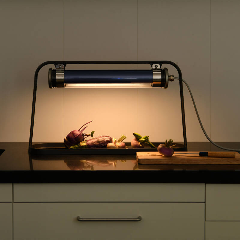 Lampe à poser ASTRUP COAL Petrol SAMMODE STUDIO
