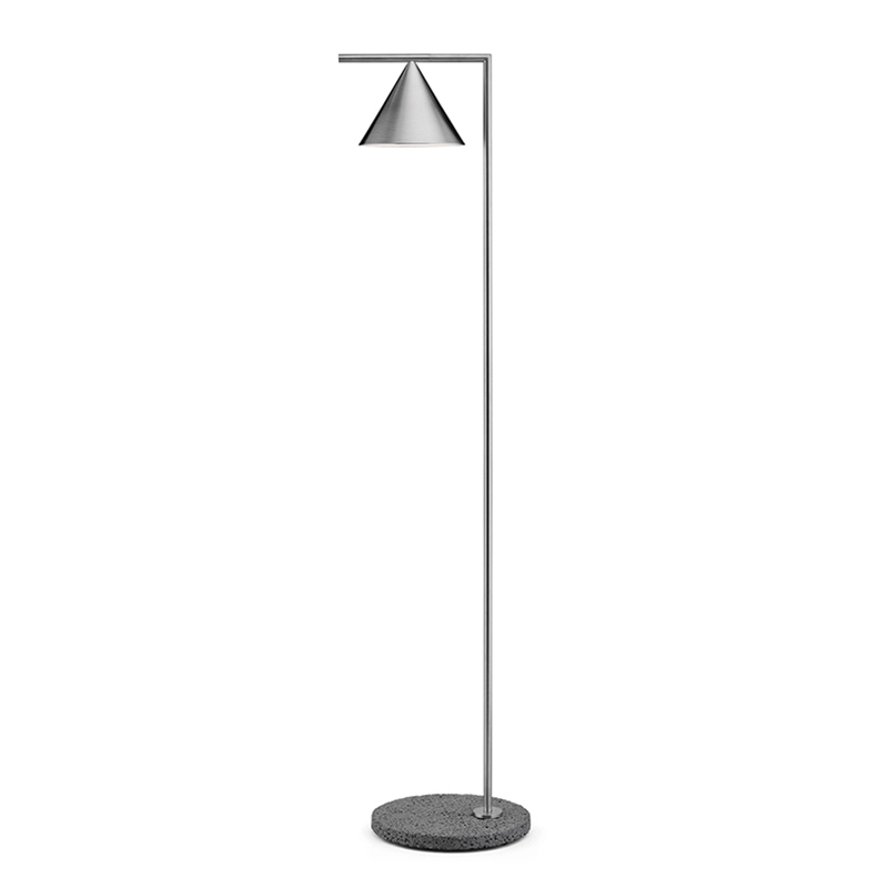 Lampadaire CAPTAIN FLINT OUTDOOR Acier inoxydable/ occhio di pernice FLOS