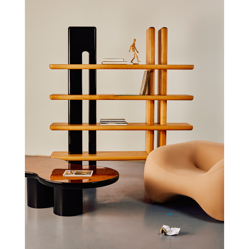 Table basse BOON Loupe de noyer YOUTH EDITIONS