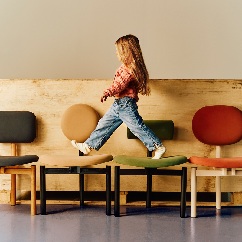 Chaise JOEY Vert YOUTH EDITIONS