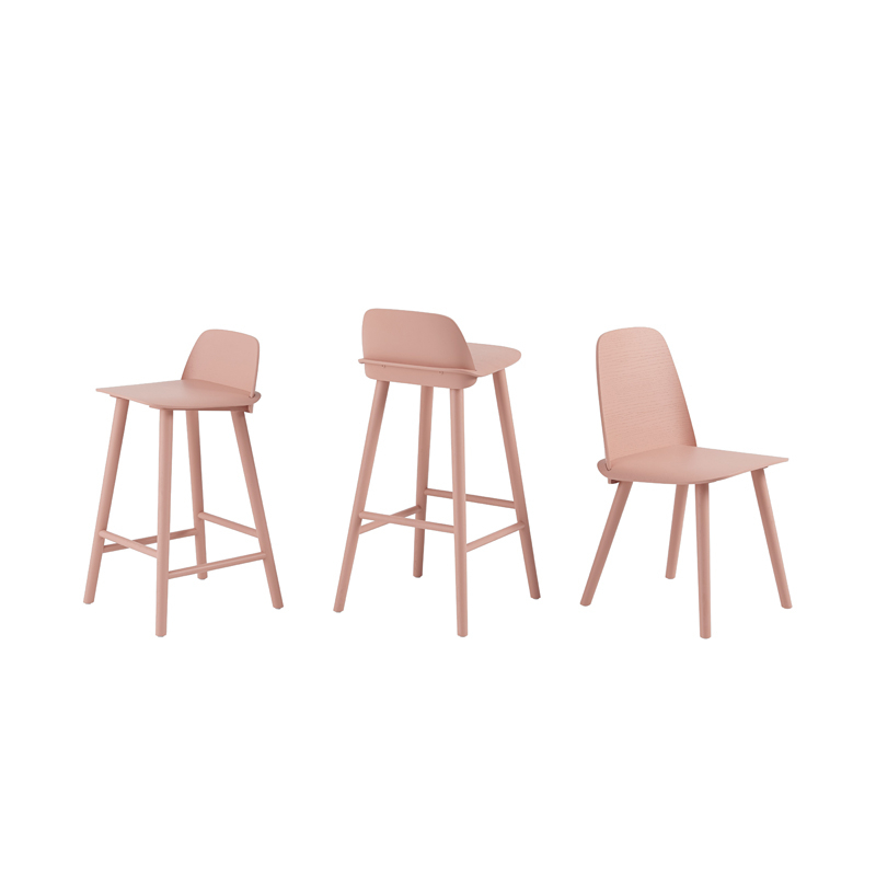 Chaise NERD Rose MUUTO